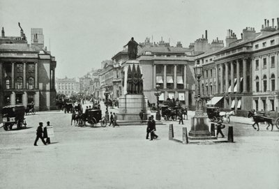 Regent Street, Westminster LB: Waterloo Place ser til Regent Street, 1896 av English Photographer