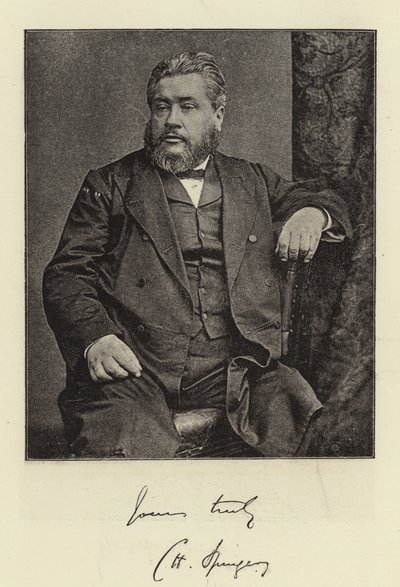 Rev CH Spurgeon av English Photographer