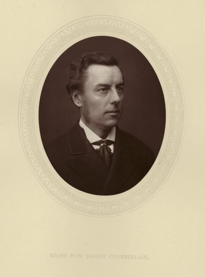 Høyre Hon. Joseph Chamberlain av English Photographer