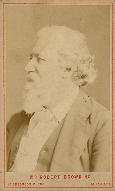 Robert Browning, poet av English Photographer
