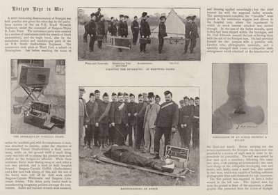 Rontgen Rays in War av English Photographer