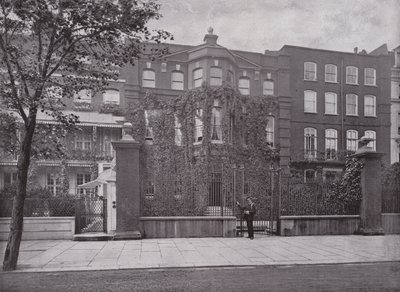 Rossettis House i Cheyne Walk, Chelsea av English Photographer