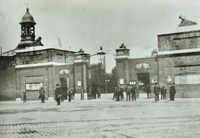 Royal Arsenal hovedport, 1890 av English Photographer