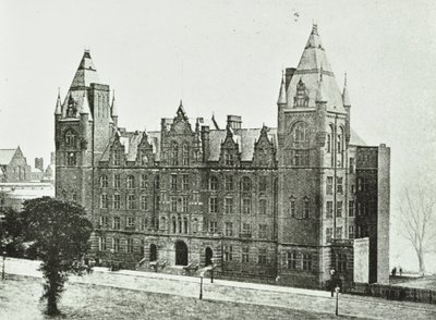 Royal College of Music: eksteriør, 1894 av English Photographer