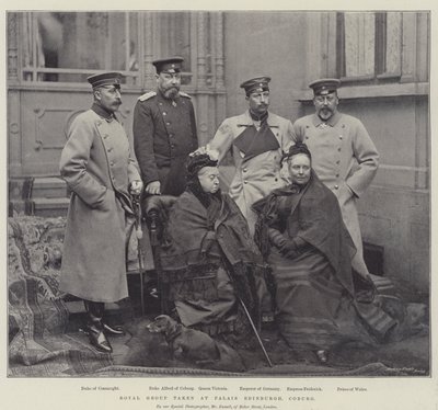 Royal Group tatt på Palais Edinburgh, Coburg av English Photographer