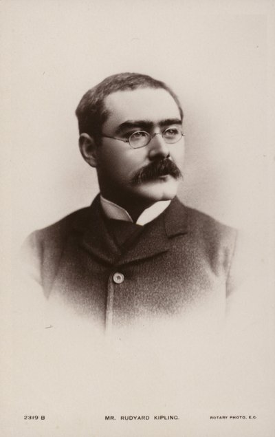 Rudyard Kipling (1865–1936), engelsk novelleforfatter, poet og romanforfatter av English Photographer