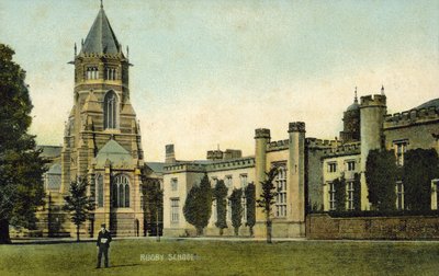 Rugby School, Warwickshire (fargebilde) av English Photographer