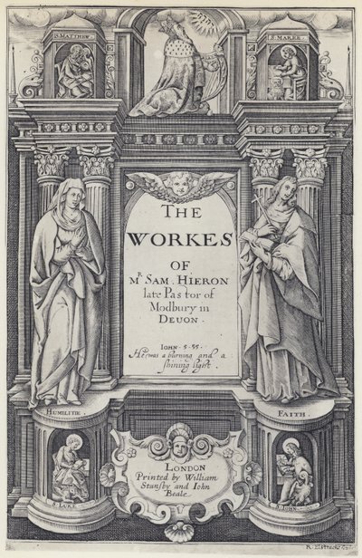 S Hieron, The Workes, W Stansby og J Beale, ca 1614 (s/hvitt-bilde) av English Photographer