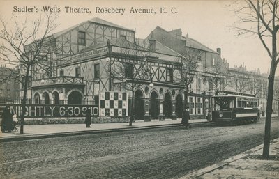 Sadlers Wells Theatre, Rosebery Avenue, London av English Photographer