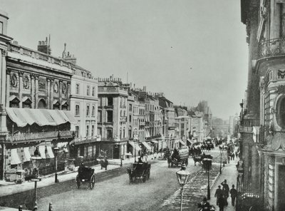 Saint Jamess Street, Westminster LB: ser sørover, 1896 av English Photographer