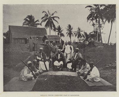 Sakalava Princes, Nordvestkysten av Madagaskar av English Photographer