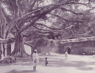 Sally Port Gate, der Tippoo Sultan ble drept, Seringapatam av English Photographer