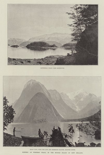 Naturen i Western Otago, på Midtøya på New Zealand av English Photographer