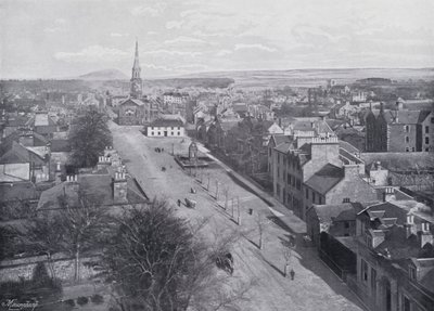 Skottland: Haddington (s/hvitt bilde) av English Photographer