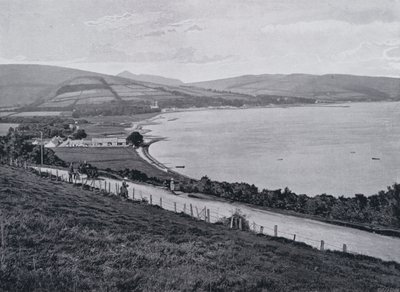 Skottland: Lamlash Bay, Arran (s/hvitt bilde) av English Photographer