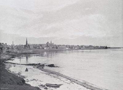 Skottland: Peterhead (s/hvitt bilde) av English Photographer