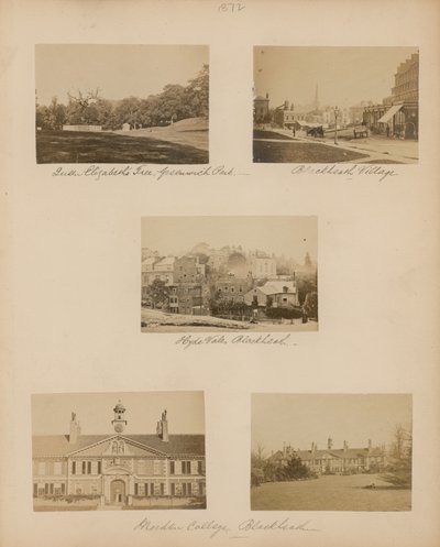 Serie bilder av Blackheath av English Photographer