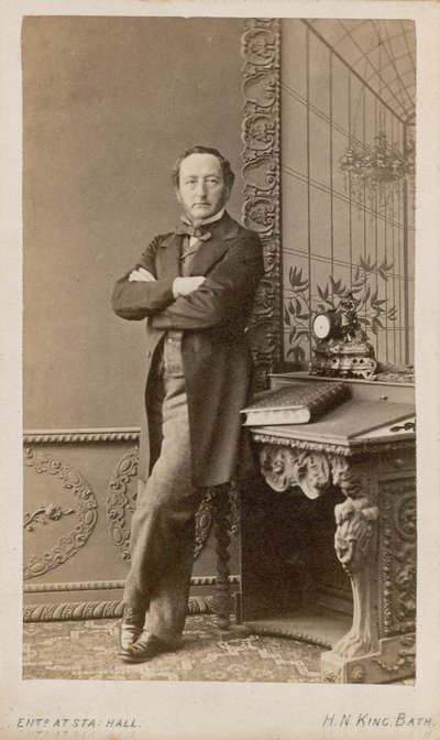 Sigismond Thalberg, pianist av English Photographer