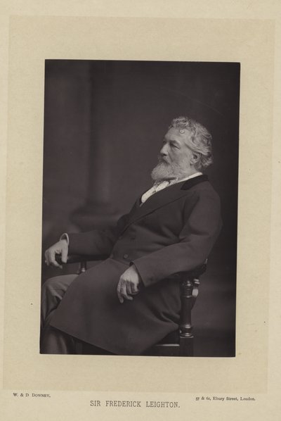 Sir Frederick Leighton av English Photographer