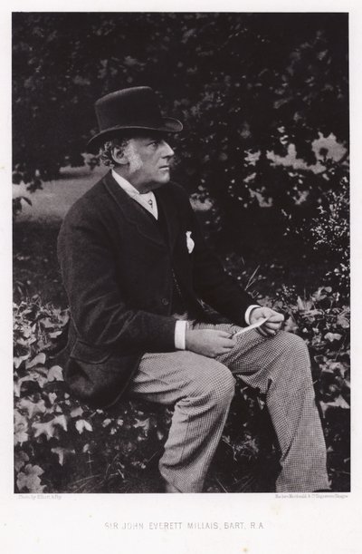 Sir John Everett Millais , engelsk kunstner av English Photographer