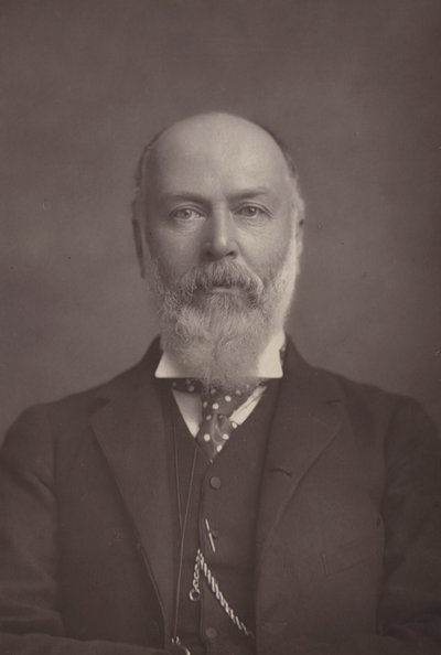 Sir John Gorst av English Photographer