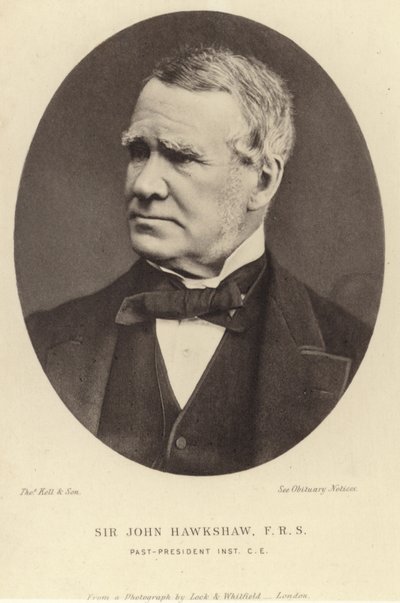 Sir John Hawkshaw av English Photographer