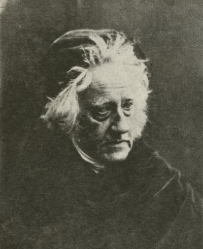 Sir John Herschel (s/hv-bilde) av English Photographer
