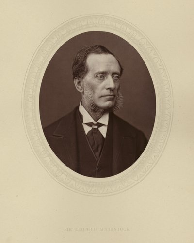 Sir Leopold McClintock av English Photographer