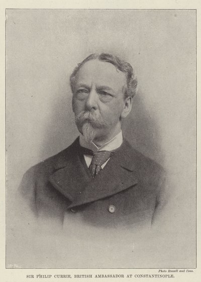 Sir Philip Currie, britisk ambassadør i Konstantinopel av English Photographer