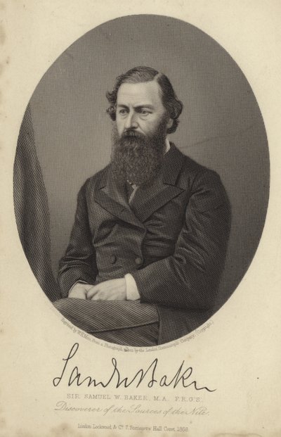 Sir Samuel White Baker av English Photographer