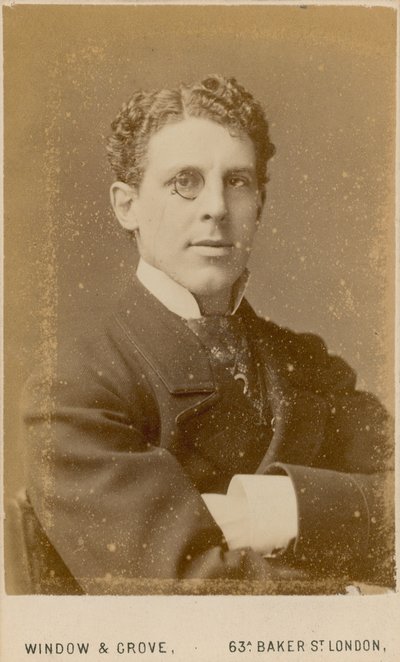 Sir Squire Bancroft av English Photographer