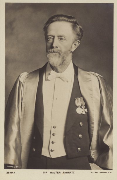 Sir Walter Parratt av English Photographer