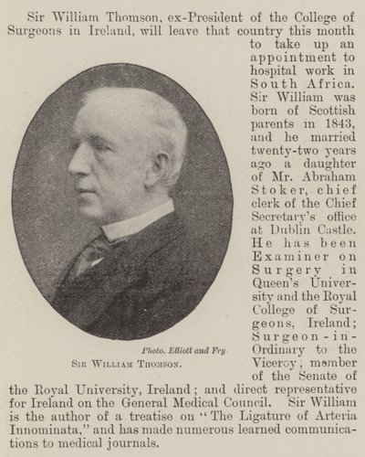 Sir William Thomson av English Photographer