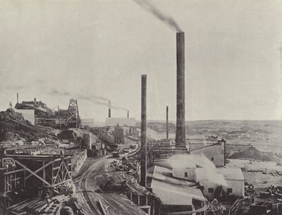 Smelteverk, Broken Hill av English Photographer