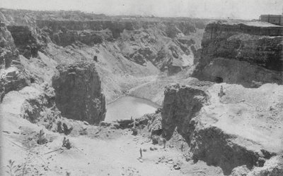 Sør-Afrika: Open Workings, Kimberley (s/hvitt-bilde) av English Photographer