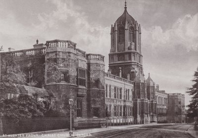 St Aldates Front, Christ Church, Oxford av English Photographer