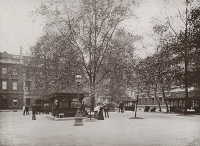St Bartholomews Hospital, Quadrangle av English Photographer