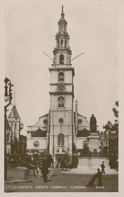 St Clements Danes kirke, London av English Photographer
