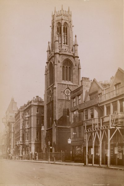 St Dunstans kirke, Fleet Street, London av English Photographer