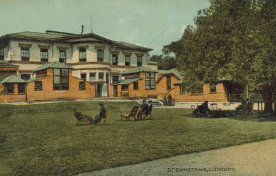 St Dustan's Lodge, Regent's Park, London (bilde) av English Photographer