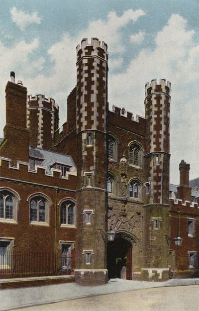 St. Johns College. Inngangsport av English Photographer