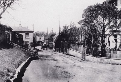 St Margarets Bay, Kent: St Margarets at Cliffe (s/hvitt-bilde) av English Photographer