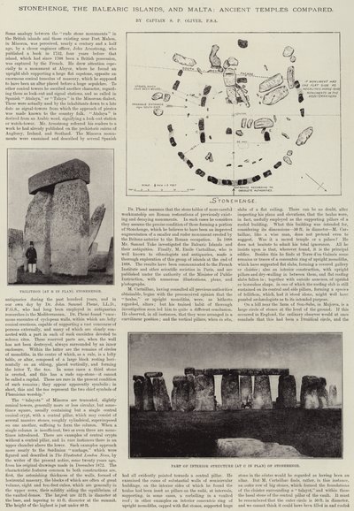 Stonehenge, Balearene og Malta, gamle templer sammenlignet av English Photographer