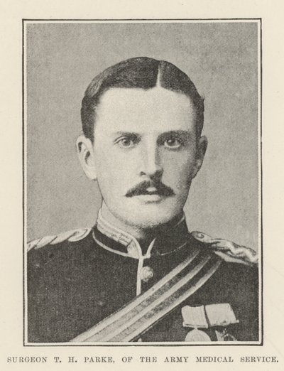 Chirurg T H Parke, vom Armeesanitätsdienst von English Photographer