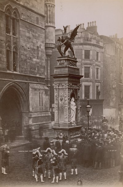 Temple Bar Memorial av English Photographer