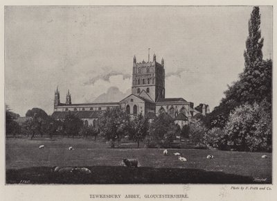 Tewkesbury Abbey, Gloucestershire av English Photographer