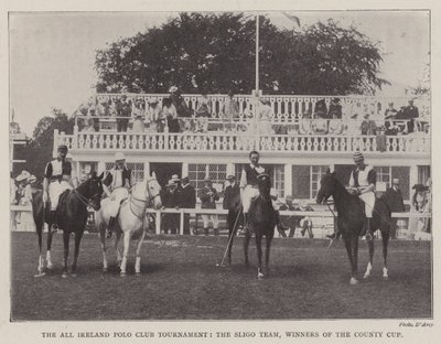 All Ireland Polo Club Tournament, Sligo Team, Vinnere av County Cup av English Photographer