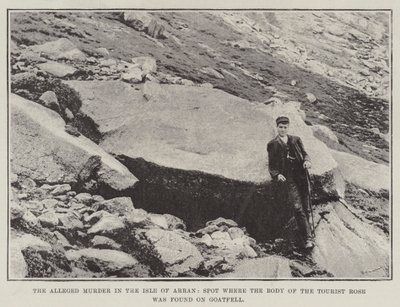 Det påståtte drapet på Isle of Arran, stedet hvor liket av turistrosen ble funnet på Goatfell av English Photographer