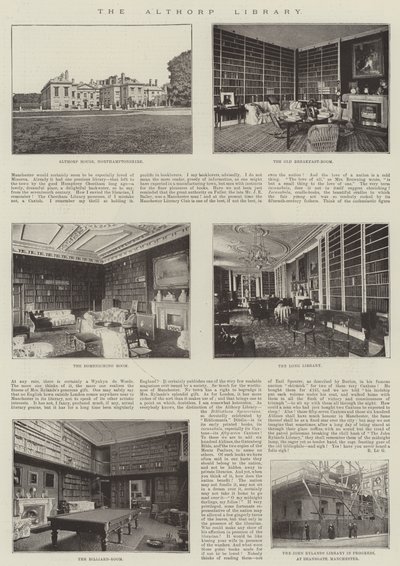 Althorp-biblioteket av English Photographer