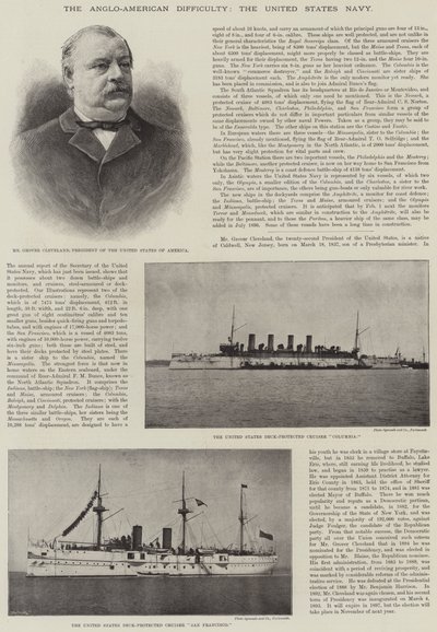 Den anglo-amerikanske vanskelighetsgraden, den amerikanske marinen av English Photographer